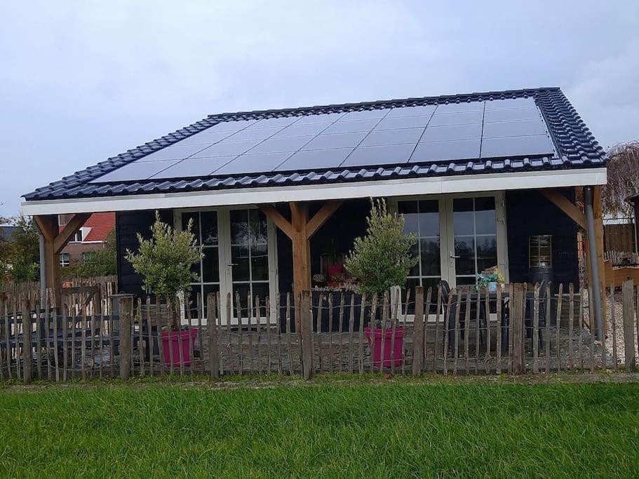 Wellness Chalet Met Jacuzzi, Sauna, Omheinde Tuin, Sint-Annaland Extérieur photo