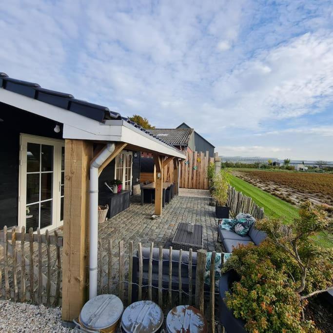 Wellness Chalet Met Jacuzzi, Sauna, Omheinde Tuin, Sint-Annaland Extérieur photo