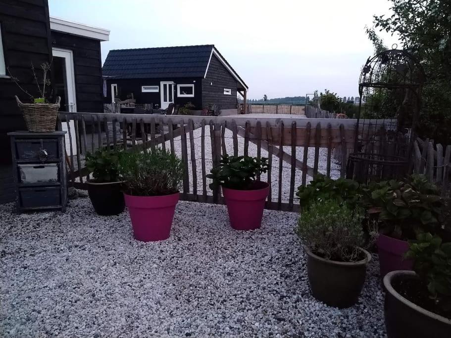 Wellness Chalet Met Jacuzzi, Sauna, Omheinde Tuin, Sint-Annaland Extérieur photo